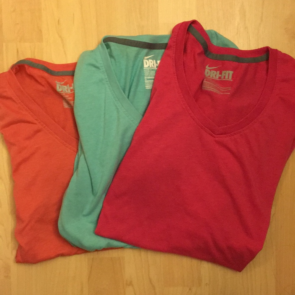 Bundle of Nike loose fit dri-fit shirts